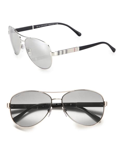 burberry aviators silver|aviator Burberry sunglasses.